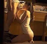 旦那の不倫を疑い彼の親戚の男にフェラチオをする蓮実クレア